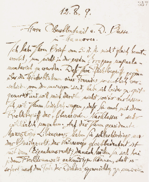 Vorschaubild von Brief an Eris Hermann Busse