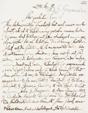 Vorschaubild von Brief an G. Gromaire