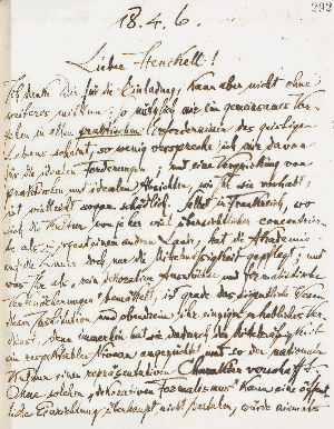 Vorschaubild von Brief an Karl Henckell
