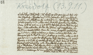 Vorschaubild von Brief an Ernst Kreidolf