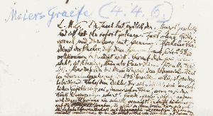 Vorschaubild von Brief an Julius Meier-Graefe