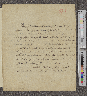 Vorschaubild von Brief an Christian Heinrich Pfaff