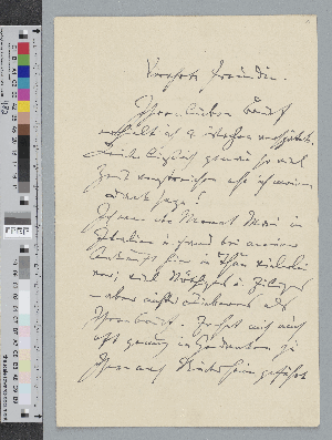 Vorschaubild von Brief an Laura von Beckerath