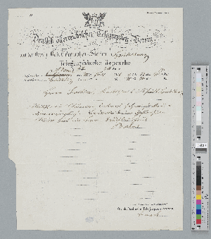 Vorschaubild von Telegramm an Joseph Joachim