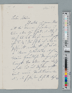 Vorschaubild von Brief an Johannes Brahms