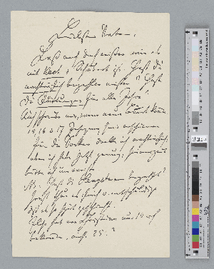 Vorschaubild von Brief an Johann Jacob Brahms