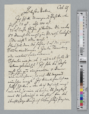 Vorschaubild von Brief an Johann Jacob Brahms
