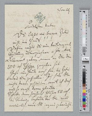 Vorschaubild von Brief an Johann Jacob Brahms