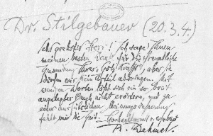 Vorschaubild von Brief an Edward Stilgebauer