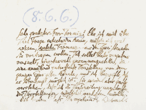 Vorschaubild von Brief an Adolph Tormin