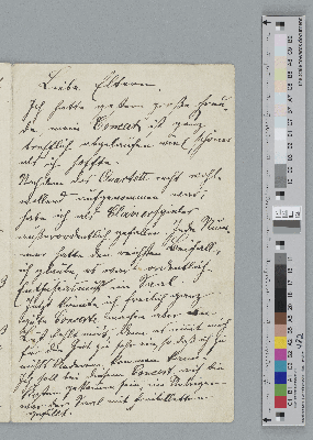Vorschaubild von Brief an Christiane und Johann Jacob Brahms