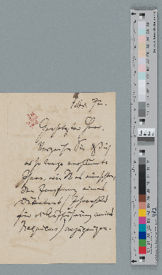 Vorschaubild von Brief an W. F. Loman