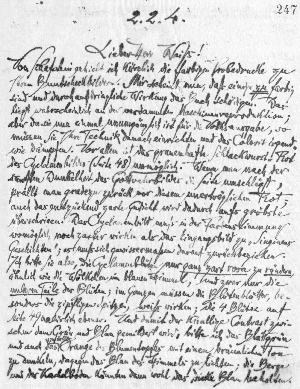 Vorschaubild von Brief an Emil Rudolf Weiss
