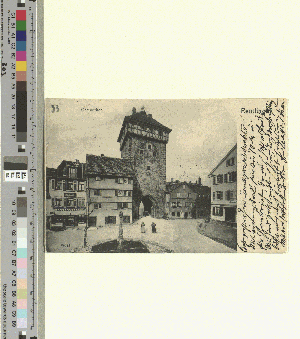 Vorschaubild von Postkarte an Gustav Schiefler