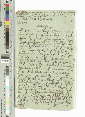 Vorschaubild von Brief an Franz Claudius