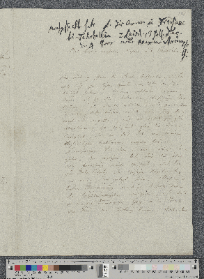 Vorschaubild von Brief an Johann Gottfried Gurlitt