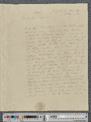 Vorschaubild von Brief an Johann Gottfried Gurlitt