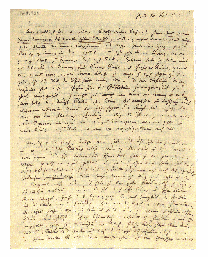 Vorschaubild von Brief an den "Herzogl. Sachsen Meiningisch. Kabinets Sekretär Hrn. Wagner"