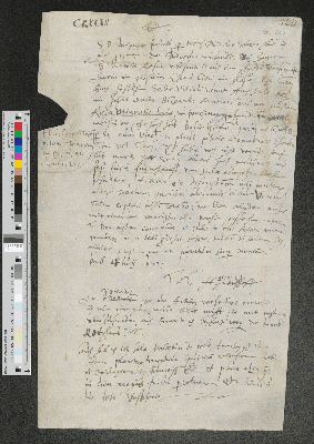 Vorschaubild von Brief von Hermann Westhoff
