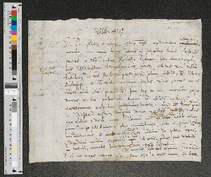 Vorschaubild von Brief an Johann Adolph Tassius [in Wolfenbüttel]