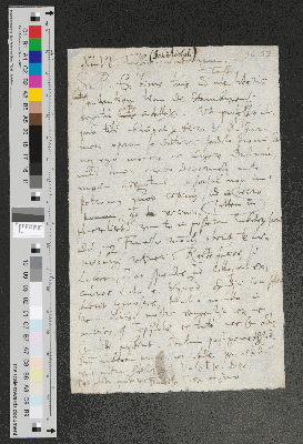 Vorschaubild von Brief an Johann Adolph Tassius in Lüneburg