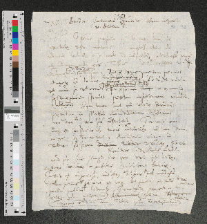 Vorschaubild von Brief an Johannes Garmers in Hamburg