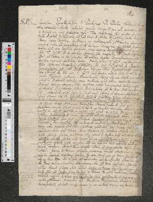 Vorschaubild von Brief von Friedrich Büxten