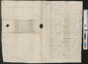 Vorschaubild von Brief von Woldeken Weland