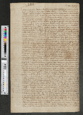 Vorschaubild von Brief von Florian Crusius