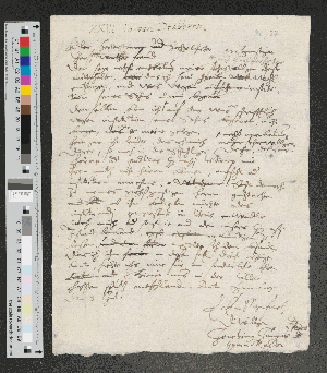Vorschaubild von Brief an Johannes von Drebber in Harburg
