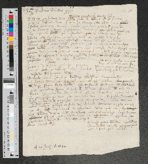 Vorschaubild von Brief an Christian Buncke in Helmstedt