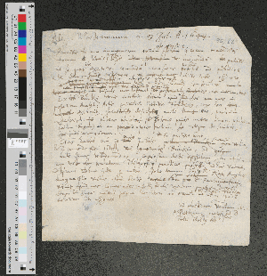 Vorschaubild von Brief an Kaspar Westermann [in Helmstedt]