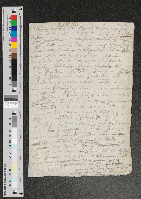 Vorschaubild von Brief an Daniel von Rantzau [in Itzehoe]