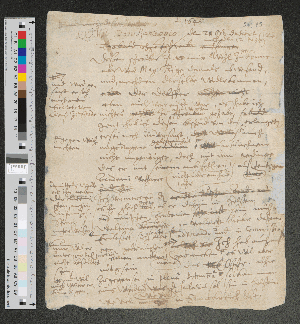 Vorschaubild von Brief an Daniel von Rantzau in Itzehoe