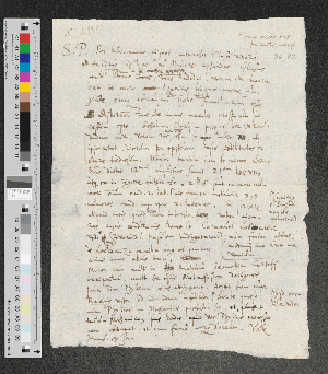 Vorschaubild von Brief an [Johannes] Müller [in Leiden]