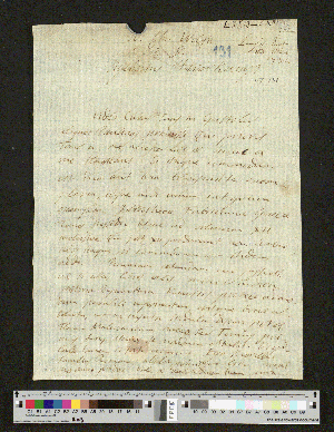 Vorschaubild von Brief an Johann Christoph Wolf