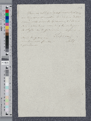Vorschaubild von Brief an [Charles de Villers]