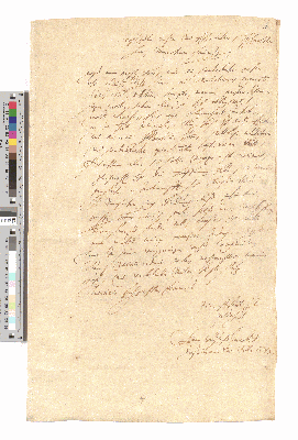 Vorschaubild von Brief an Christian Thomasius