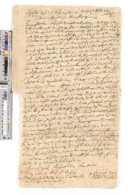 Vorschaubild von Brief an Christian Thomasius