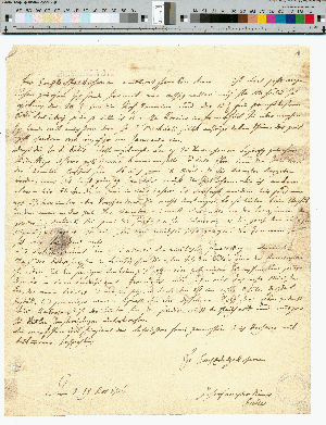 Vorschaubild von Brief an Johann Stephan Pütter