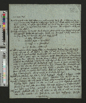 Vorschaubild von Brief an Buchhändler Reich