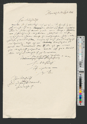 Vorschaubild von Briefentwurf an Marguerite von Bismarck