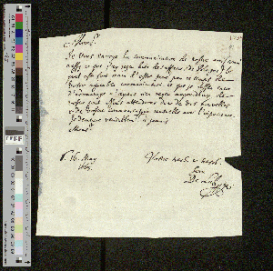 Vorschaubild von Brief an Johann Friedrich von Schletzer