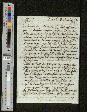 Vorschaubild von Brief an Johann Friedrich von Schletzer