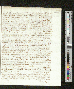 Vorschaubild von Brief an Abraham Calovius