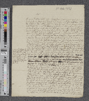 Vorschaubild von Brief an Johann Albert Heinrich Reimarus