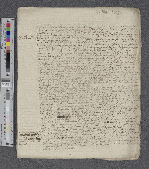 Vorschaubild von Brief an Johann Albert Heinrich Reimarus