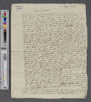 Vorschaubild von Brief an Johann Albert Heinrich Reimarus