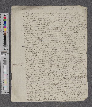 Vorschaubild von Brief an Johann Albert Heinrich Reimarus