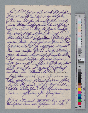 Vorschaubild von Brief an Alice Bensheimer